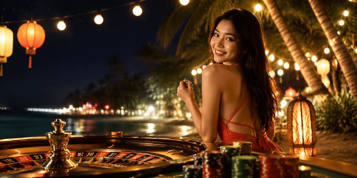 Góc phố đèn lồng Hội An về đêm gợi lên không khí may mắn và trò chơi xổ số